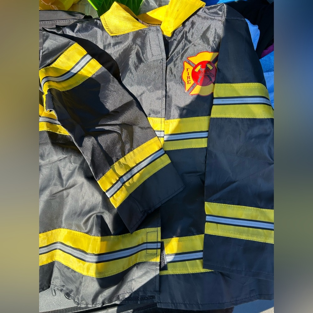 Children’s firefighter jacket only  (dress up
Or Halloween)